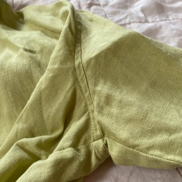 Everlane Relaxed Linen Shirt Leek 8 - Picture 5 of 5